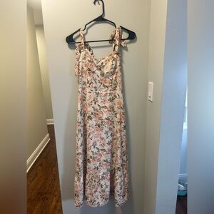 o.p.t Floral Tie Strap Dress